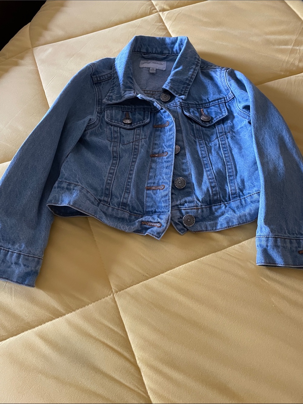 Jona Michelle Light Blue Kids Denim Jacket